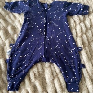 Kaiya Baby Camel Wool Walker Sleep Sack 1.0 TOG Constellation Gently Used 6-18 M